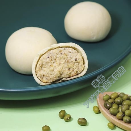 奕香绿豆饼 168g 綠豆餅 綠豆派 綠豆糕 リュートウパイ　リョくトウパイ【常温便】