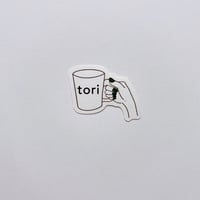 toriロゴフレークステッカー/ミニ