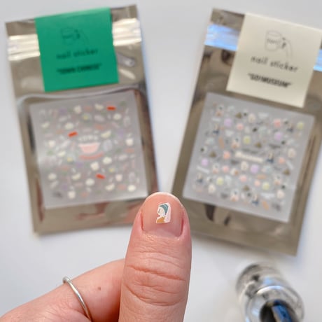 Happy nail sticker【 GO!MUSEUM 】