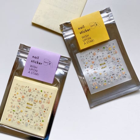 Happy nail sticker【 WISH UPON A STAR 】