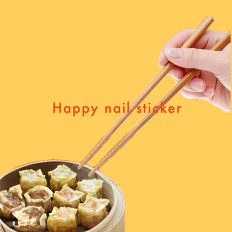 Happy nail sticker【 Yumcha restaurant 】