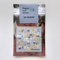 Happy nail sticker【 GO! MUSEUM/"HIMAWARI" 】