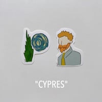 GO!MUSEUM “ゴッホさん”ステッカーセット/ [CYPRES]