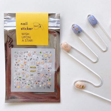 Happy nail sticker【 WISH UPON A STAR 】