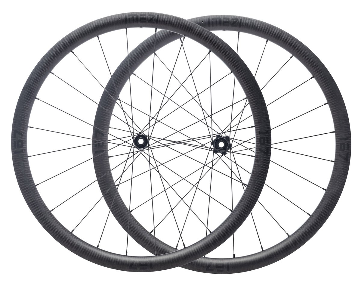 imezi　カーボンホイール（リムブレーキ） IMEZI プロジェクト167 Hookless 36x32mm Discbrake カーボン