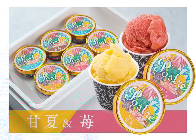 季節限定》フルーツシャーベット 2種アソート【 送料込み