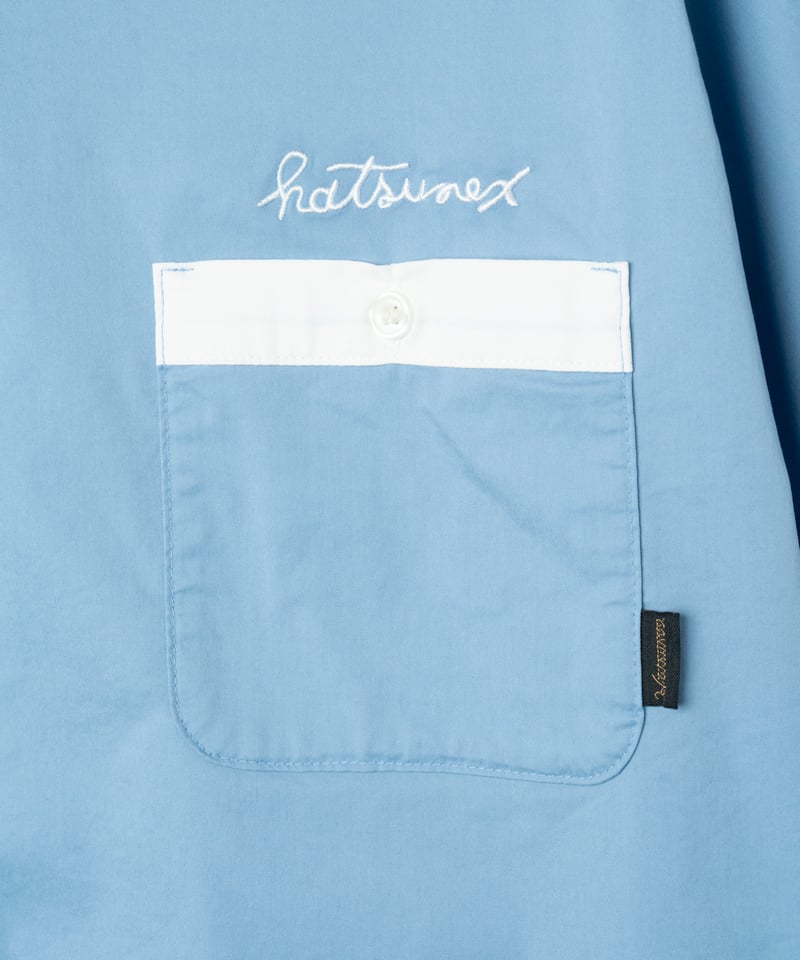 Hatsunex meets Isamu Gakiya オールディーズボウリングシャツ（ライト
