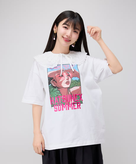 Hatsunex Summer Tシャツ（ピュアホワイト）