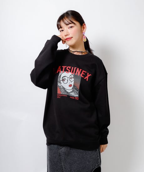 Hatsunex Sweat（BLACK）