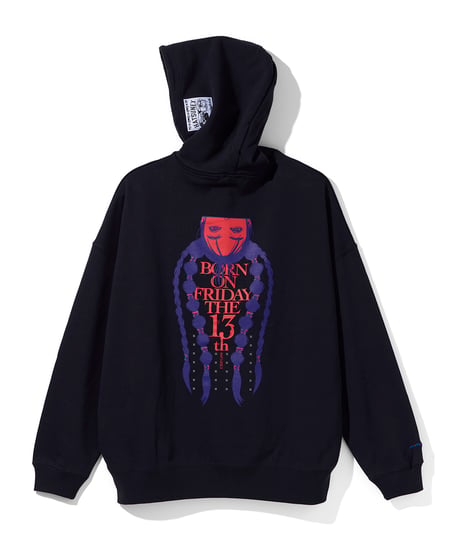 Hatsunex “MITERU” Zip upパーカー（ワインネイビー）