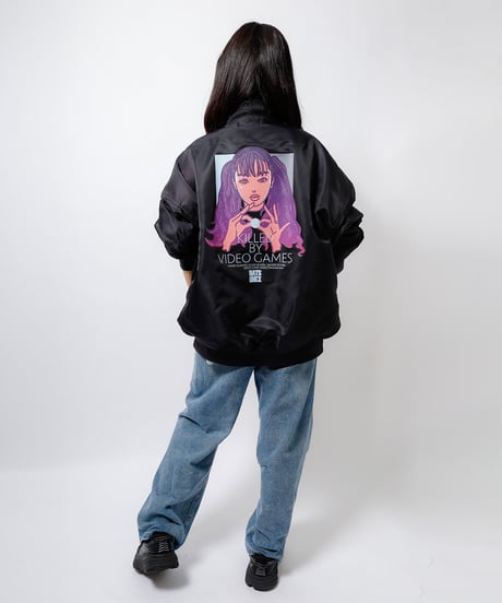 Hatsunex Big MA-1（BLACK）