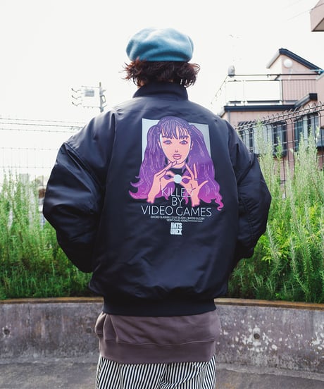 Hatsunex Big MA-1（BLACK）