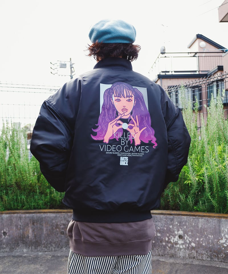 Hatsunex Big MA-1(BLACK) | HATSUNEXオフィシャルストア Hatsunex Big MA-1(BLACK) | HATSUNEXオフィシャルストア