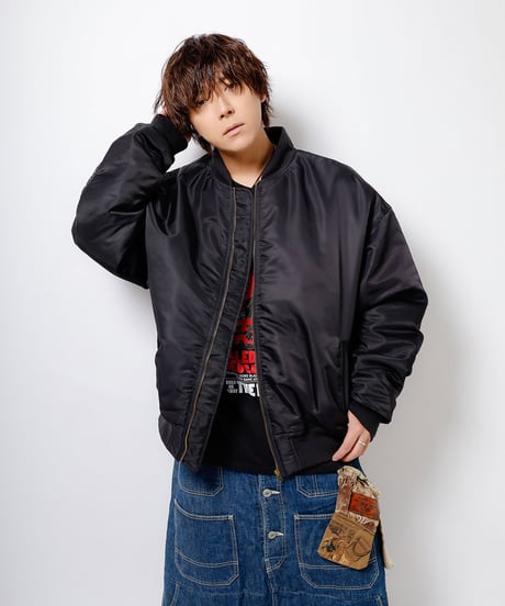 Hatsunex Big MA-1（BLACK）