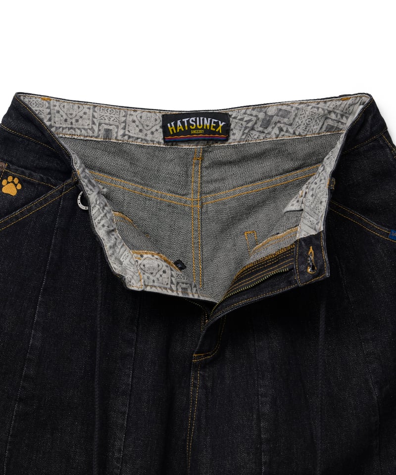 Hatsunex レクタングルデニム（ブラック） | HATSUNEX