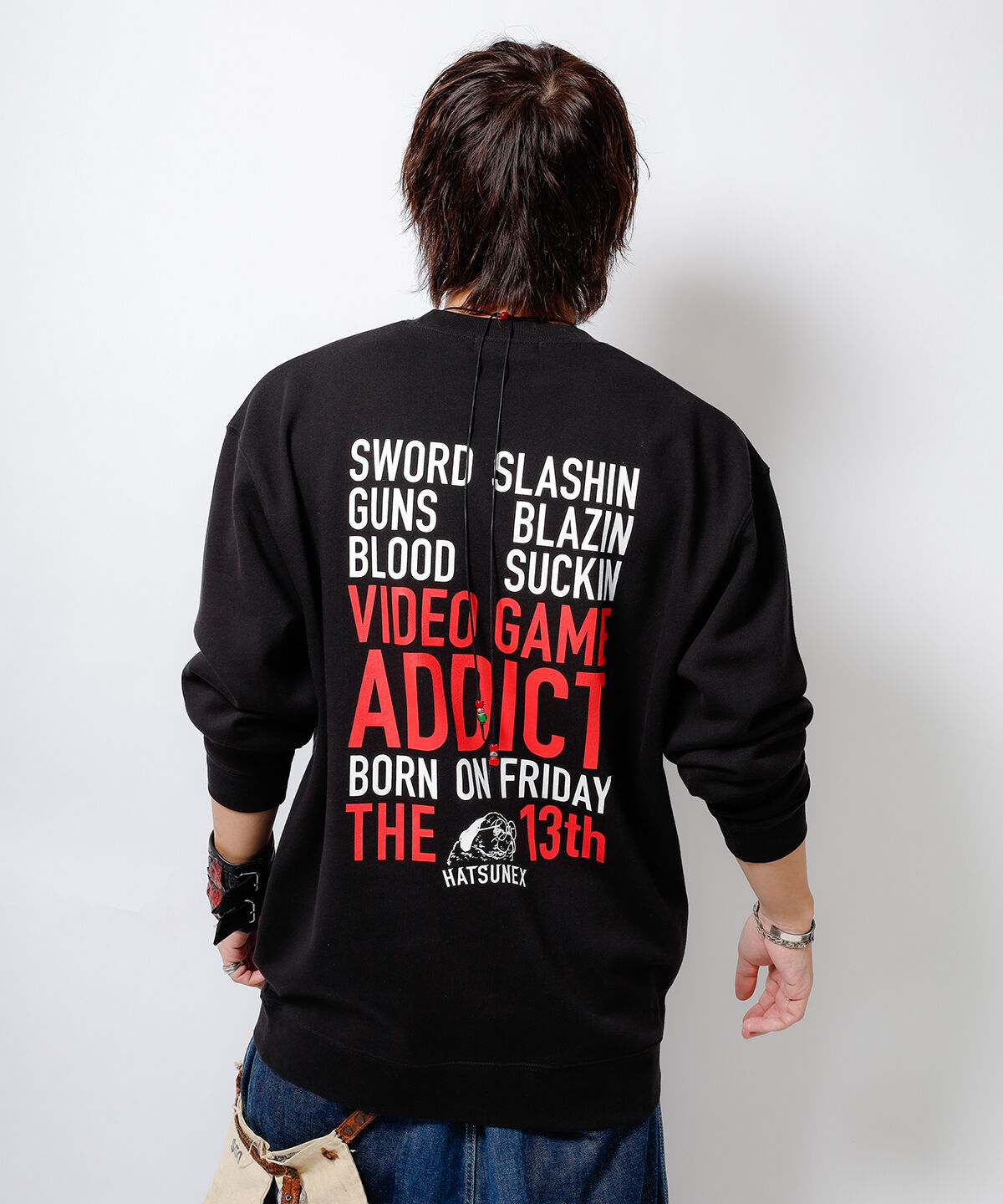 Hatsunex Sweat(BLACK) | HATSUNEXオフィシャルストア Hatsunex Sweat(BLACK) | HATSUNEXオフィシャルストア