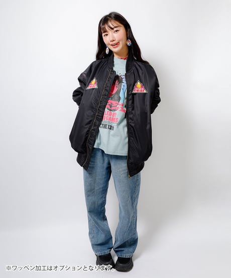 Hatsunex Big MA-1（BLACK）