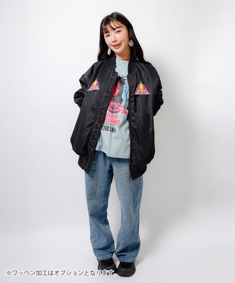 Hatsunex Big MA-1(BLACK) | HATSUNEXオフィシャルストア Hatsunex Big MA-1(BLACK) | HATSUNEXオフィシャルストア