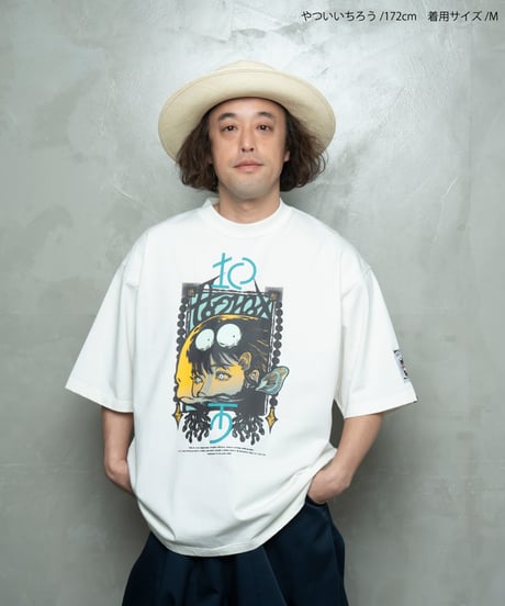 Hatsunex ABYSSAL ワイドシルエットTシャツ（オフホワイト）