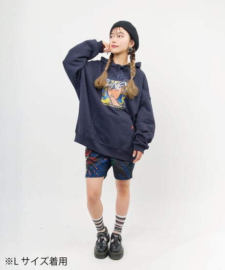 Hatsunex “Revival” パーカー（NAVY）