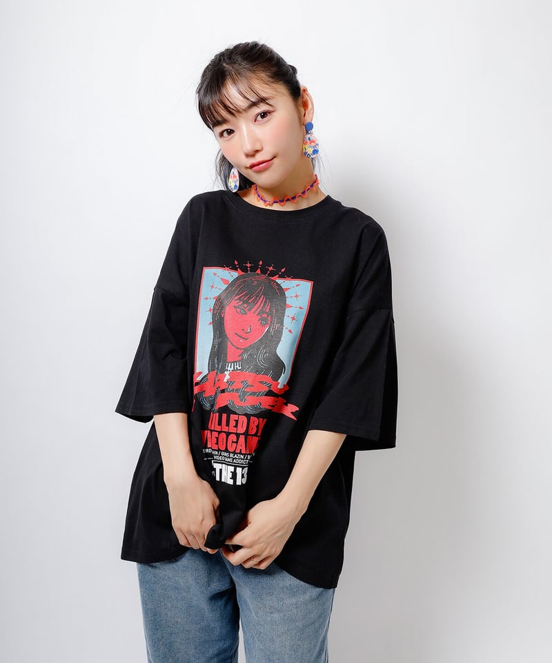 Hatsunex Loose T-Shirt(BLACK) | HATSUNEXオフィシャルストア Hatsunex Loose T-Shirt(BLACK) | HATSUNEXオフィシャルストア