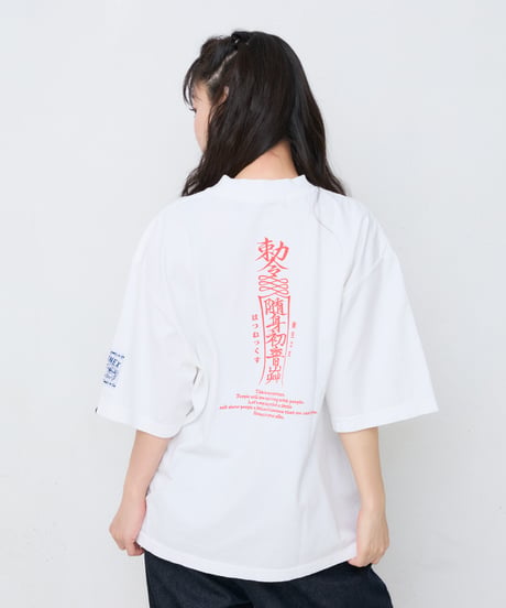 Jiangshi!? ワイドシルエットTシャツ（オフホワイト）
