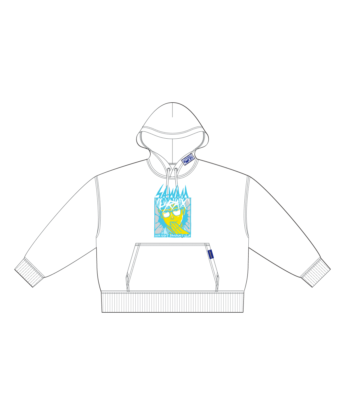 ドリカム　ライヴグッズ MIZUNO コラボパーカー ユニセックスM Hatsunex x SAWAMURAX “limited”コラボパーカー（WHITE） |