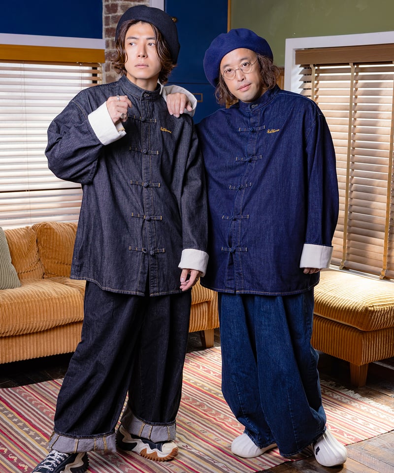 h.NAOTO anarchism for plus デニム生地 中古品 h.NAOTO anarchism for plus デニム生地 中古品 H Naoto Pants