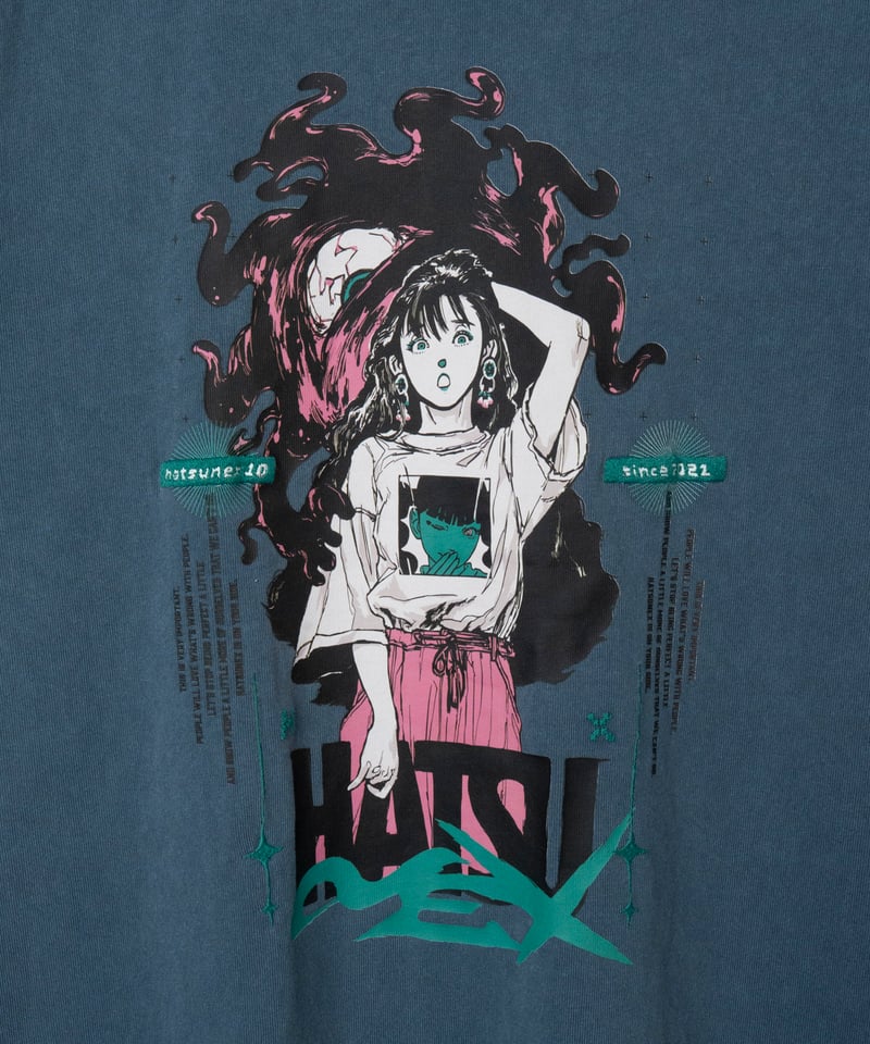 Hatsunex BEHIND YOU フットボールシャツ（ディープブルー） | HATSUN