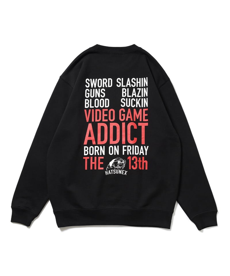 Hatsunex Sweat(BLACK) | HATSUNEXオフィシャルストア Hatsunex Sweat(BLACK) | HATSUNEXオフィシャルストア
