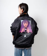 Hatsunex Big MA-1（BLACK）