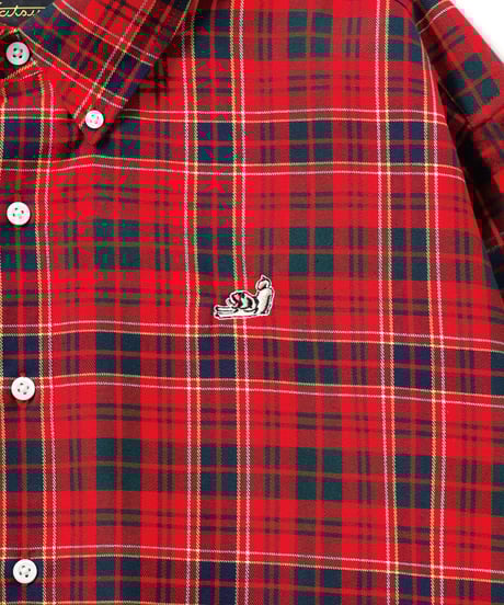 LIMITEDオーバーサイズチェックシャツ（RED×RED）