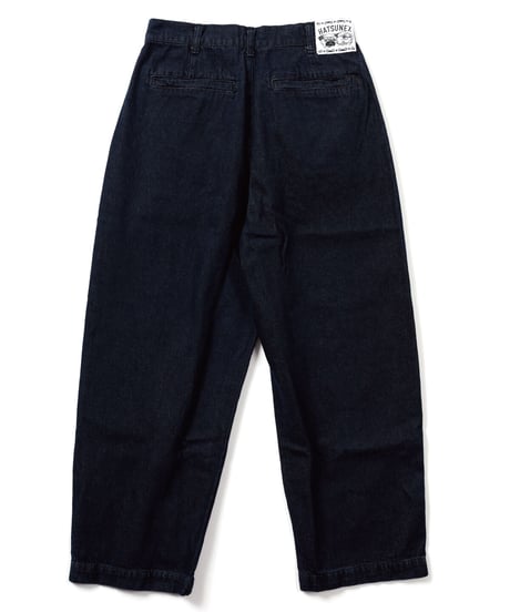 Hatsunexルーズフィットデニム（BLACK）