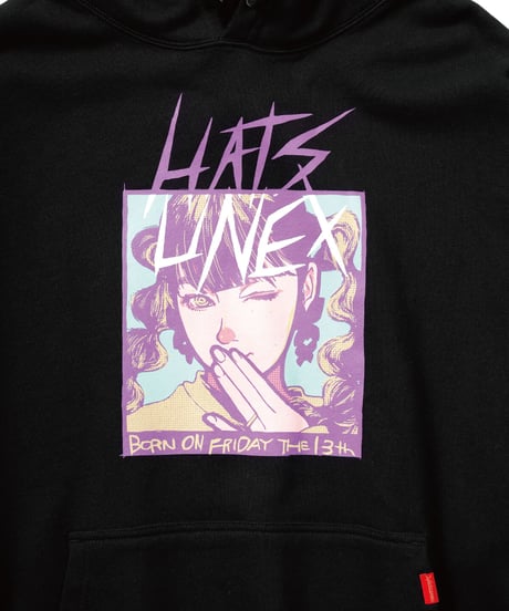 Hatsunex “Revival” パーカー（BLACK）