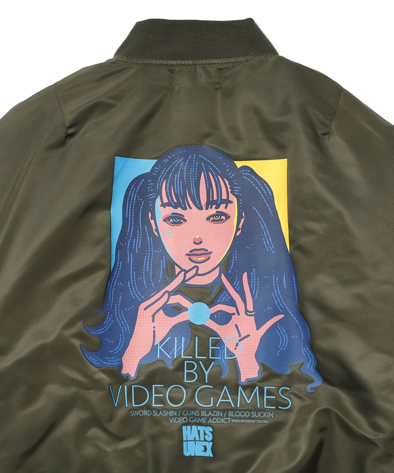 Hatsunex Big MA-1(KHAKI) | HATSUNEXオフィシャルストア Hatsunex Big MA-1(KHAKI) | HATSUNEXオフィシャルストア