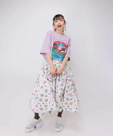 Hatsunex Summer Tシャツ（スモーキーパープル）
