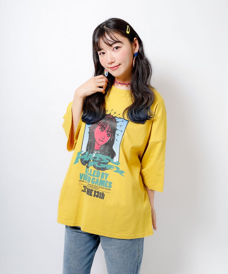 Hatsunex Loose T-Shirt(YELLOW) | HATSUNEXオフィシャル Hatsunex Loose T-Shirt(YELLOW) | HATSUNEXオフィシャル