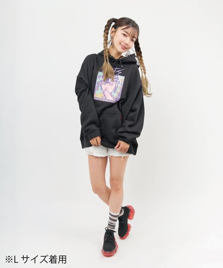 Hatsunex “Revival” パーカー（BLACK）
