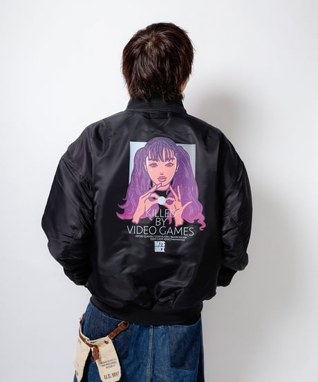 Hatsunex Big MA-1（BLACK）