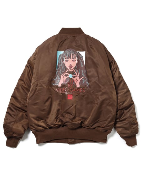 Hatsunex Big MA-1（BROWN）