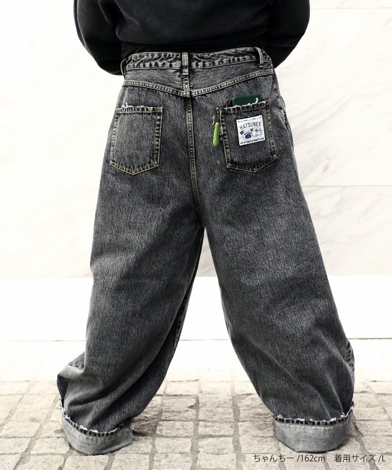 RYOGEN リョウゲン　デニム風　上下セット　Lサイズ　新品未使用　試着のみ RYOGEN リョウゲン デニム風 上下セット Lサイズ 新品未使用