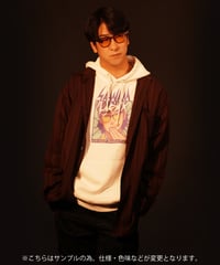 Hatsunex x SAWAMURAX “limited”コラボパーカー（WHITE）