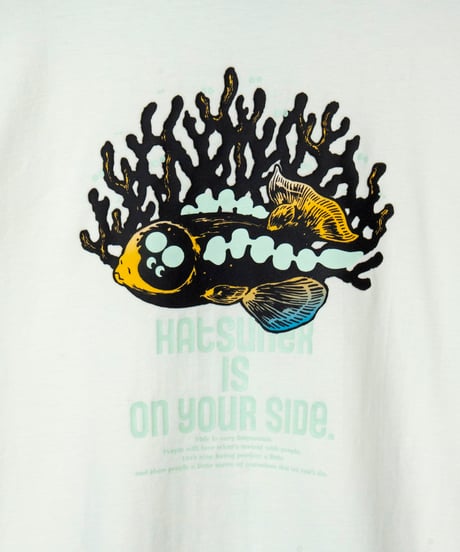 Hatsunex ABYSSAL ワイドシルエットTシャツ（オフホワイト）
