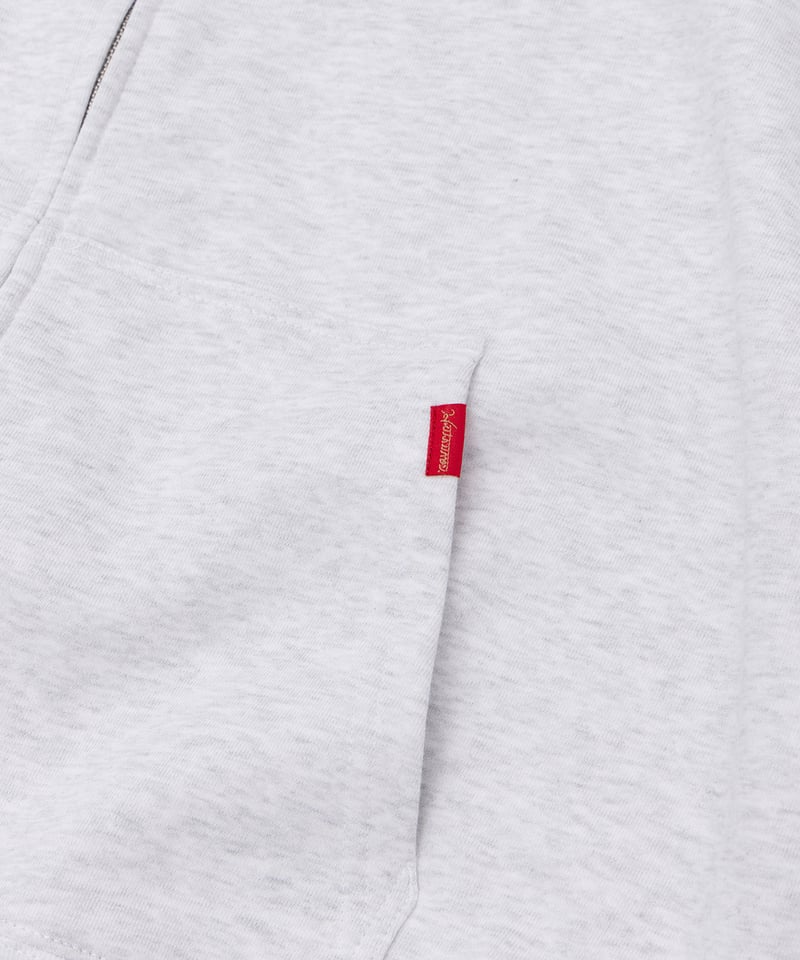 Hatsunex “MITERU” Zip upパーカー(フラミンゴアッシュ Hatsunex “MITERU” Zip upパーカー(フラミンゴアッシュ