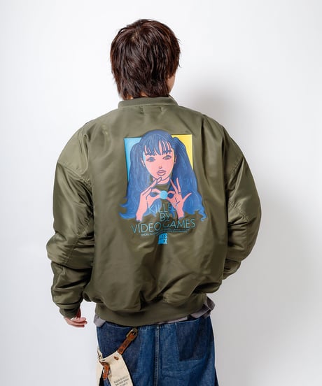Hatsunex Big MA-1（KHAKI）