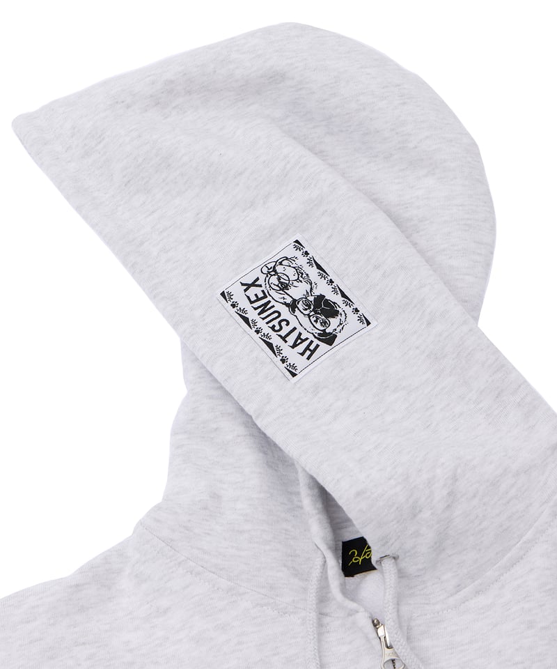 Hatsunex “MITERU” Zip upパーカー(フラミンゴアッシュ Hatsunex “MITERU” Zip upパーカー(フラミンゴアッシュ
