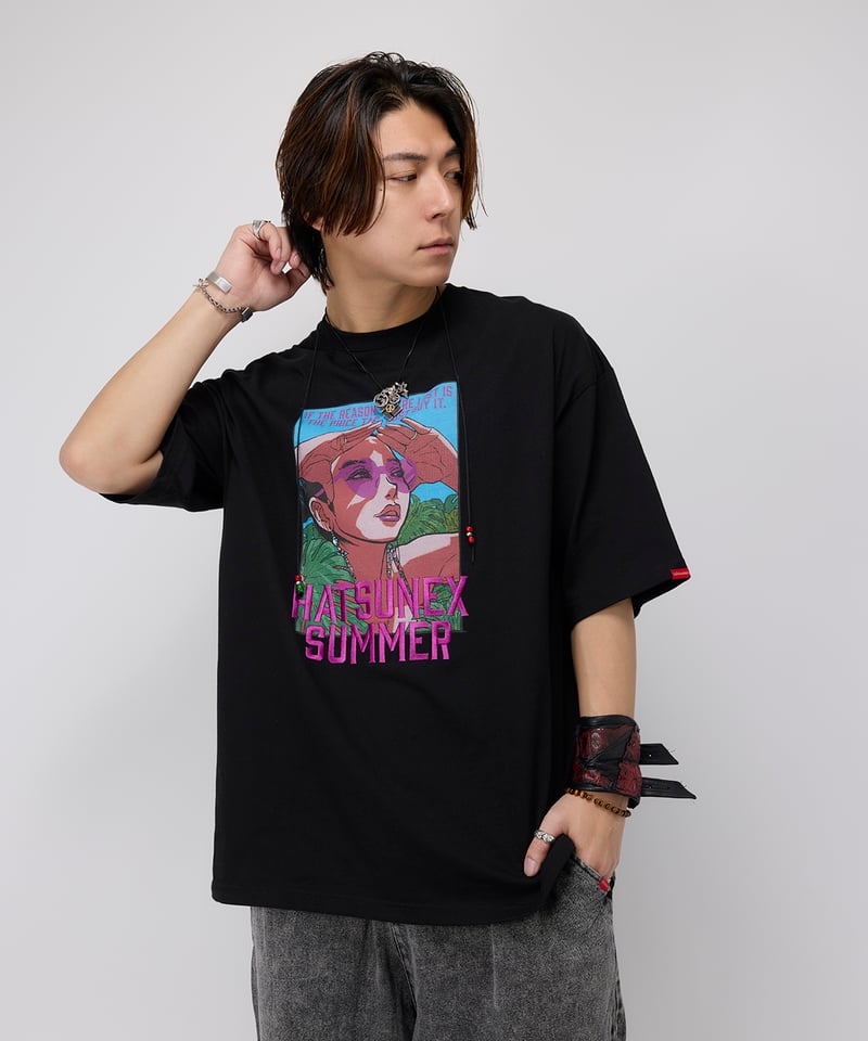 Hatsunex Summer Tシャツ（ブラック） | HATSUNEXオフィシャルストア