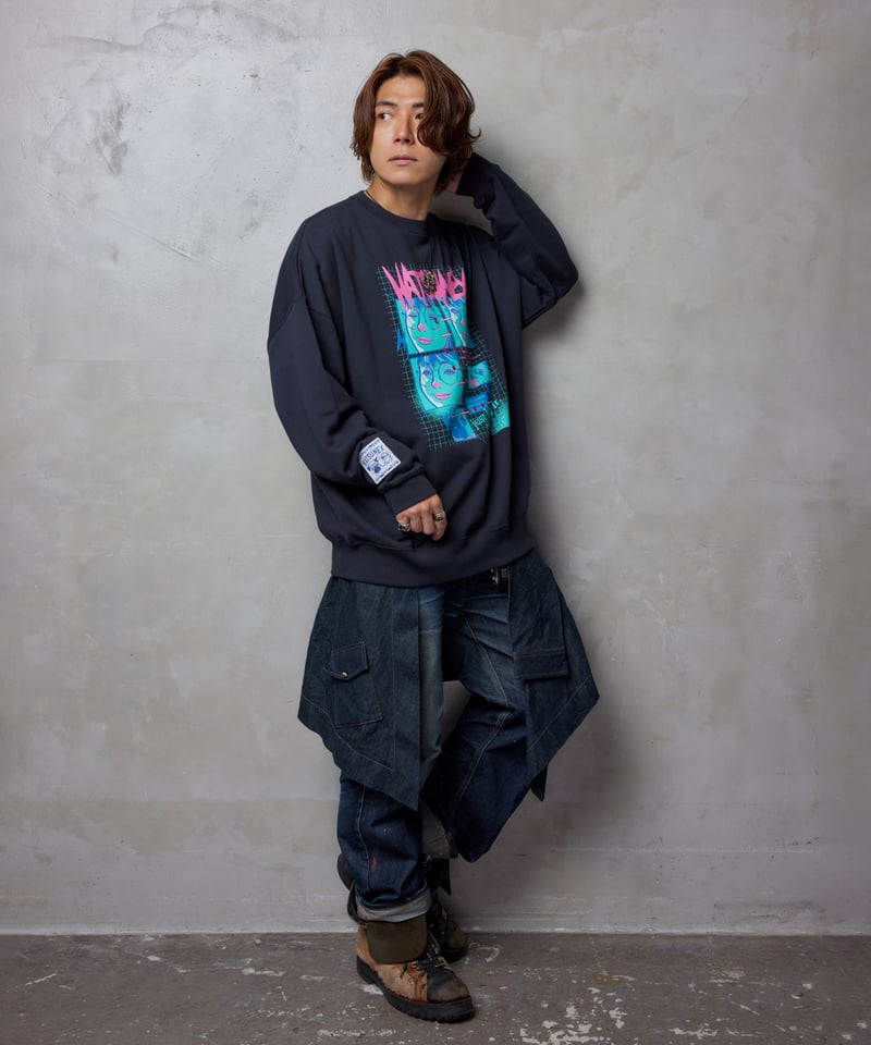 ALMAT スウェット　ネイビー ALMAT スウェット ネイビー ALMAT スウェット ネイビー ALMAT