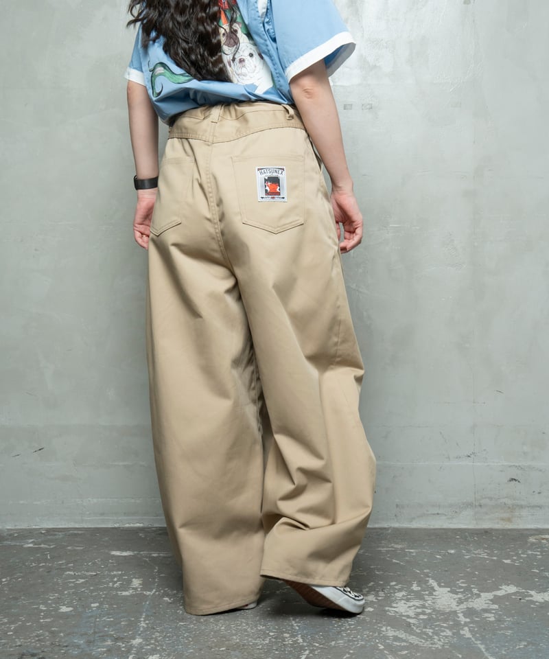 RRL コットツイルパンツ Hatsunex レクタングルツイルパンツ（フォーン） | HATSUNEX