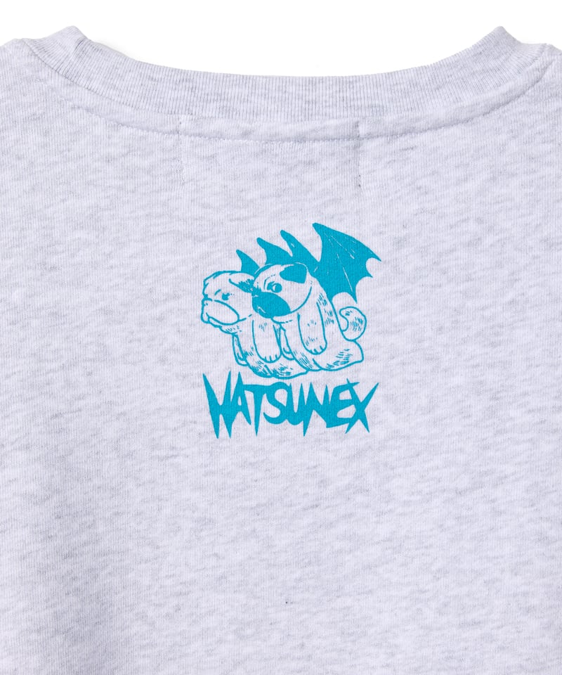 モールス”ビッグシルエット刺繍スウェット(グレイ) | HATSUNEX モールス”ビッグシルエット刺繍スウェット(グレイ) | HATSUNEX